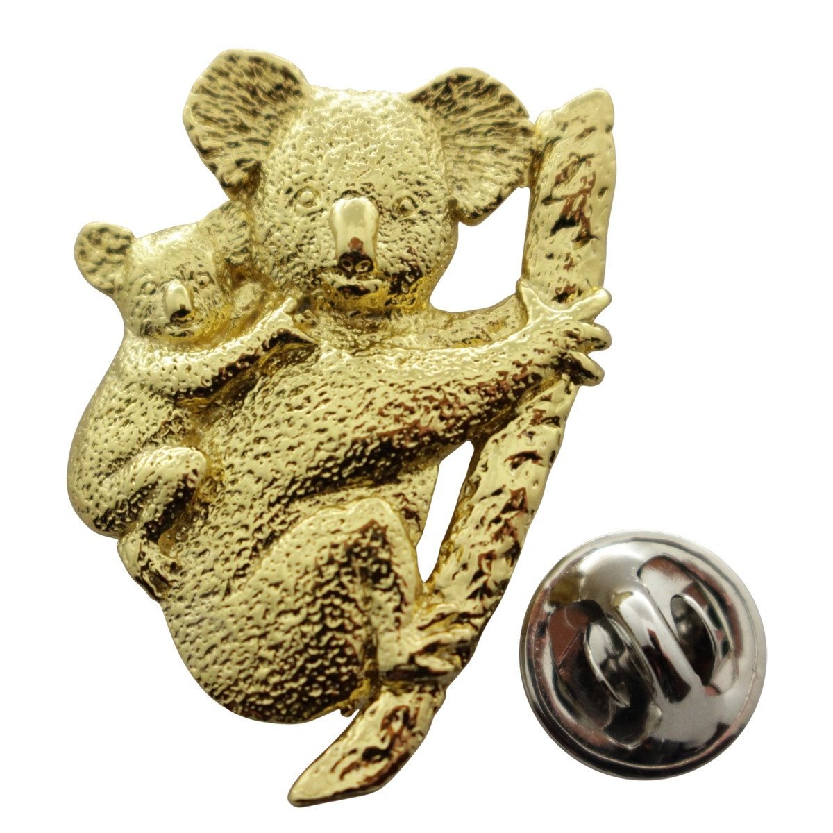 Koala Pin 24K Gold Lapel Pin Brooches, Pins