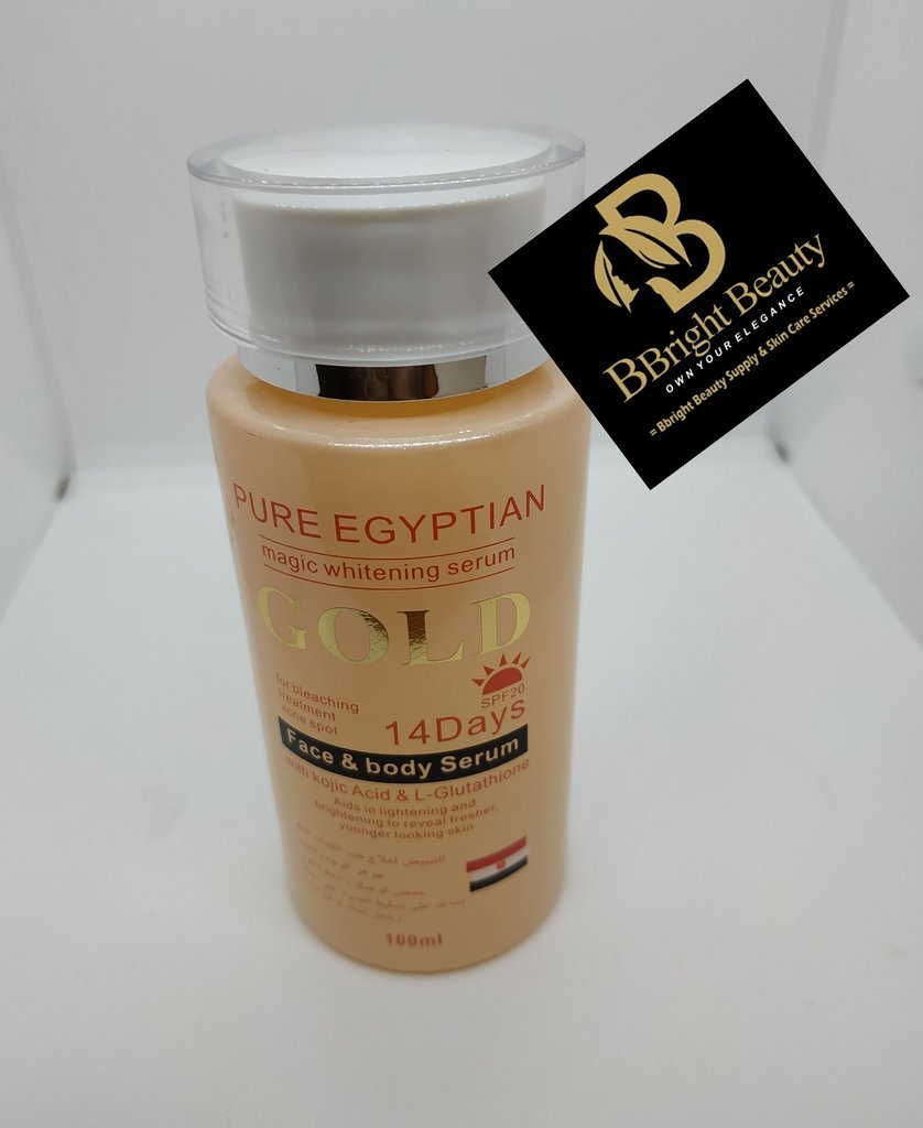 Pure Egyptian Magic Whitening Gold Face and Body Serum 100ml