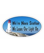 Nova Scotia Bumper Sticker or Helmet Sticker D2910 Peggy's Point Lighthouse - $1.39 - $24.75