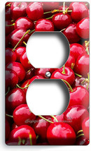 Sweet Red Farm Cherries Outlet Wall Plates Kitchen Dining Room Home Caffe Decor - $10.99