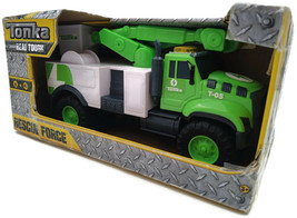 Tonka Rescue Force Lights And Sounds Green Power Dept Truck - $43.51