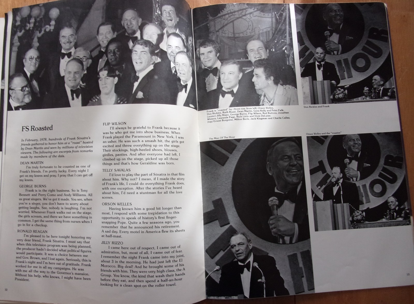 Frank Sinatra Concert Souvenir Program 1978 - Programs