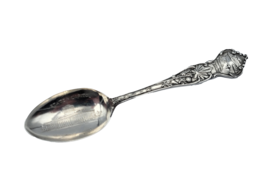 Columbus Ohio State Capitol Sterling Silver Souvenir Spoon 5 3/4&quot; Long 2... - $59.39