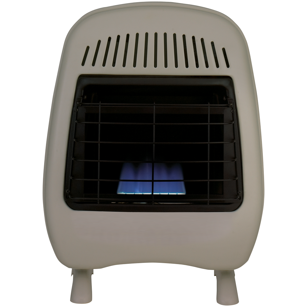 Dual Fuel Ventless Blue Flame Heater Reconditioned 10,000 BTU