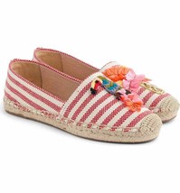 $134 NEW J CREW ISLAND PARROT PALM TREE ESPADRILLES LOAFER FLATS SHOES W... - $37.62