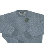 NEW $225 Bobby Jones Collection Sweater!  XXL  Blue &amp; Gray Pattern  Heav... - $119.99