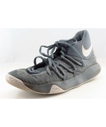 Nike Kevin Durant Gray Fabric Athletic Basketball Boys Shoes Size 5 M - $19.49