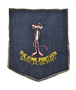 Vintage 1979 The Pink Panther UAC Groffrey Sew On Embroidery Denim Pocke... - $6.90