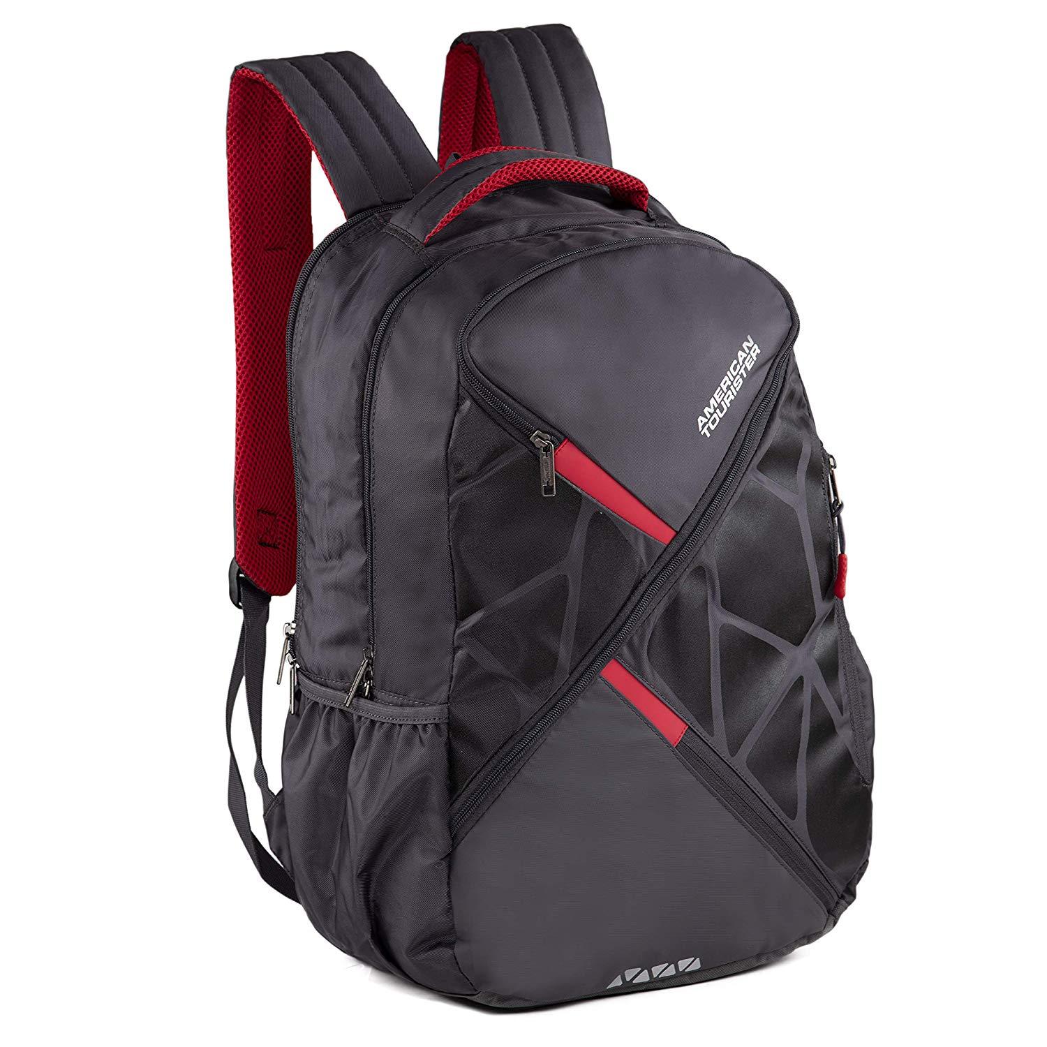 American Tourister Snap Nxt 03 Black Laptop Backpack Bags & Backpacks