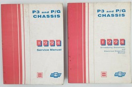 Lot of 2 - 1994 Chevy GMC P3 P/G Chassis and Drive ability Truck Service Manuals - $22.51