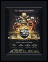 2015 NFL Thursday Night Football 11x14 Framed ORIGINAL Advertisement A Rodgers