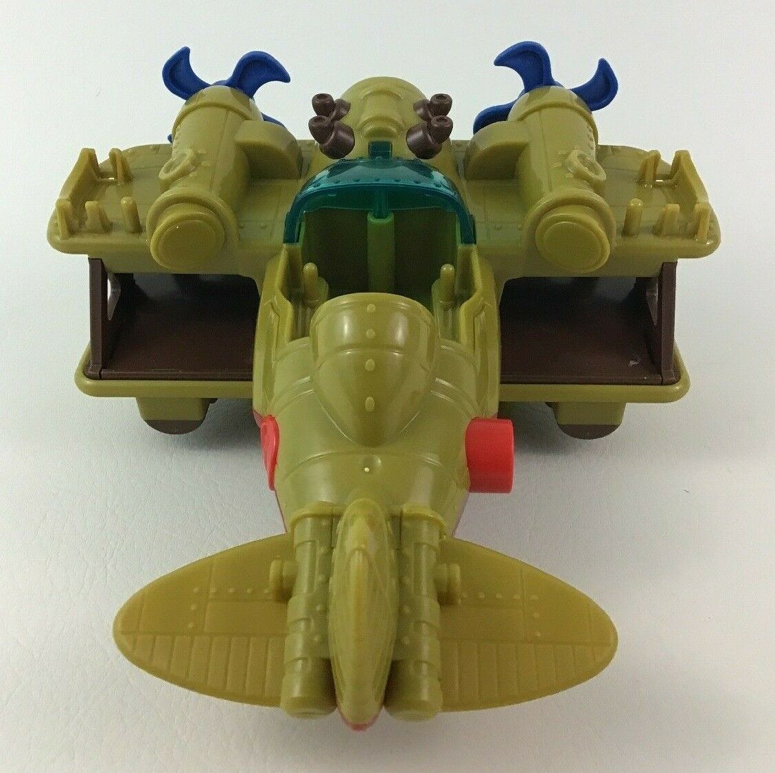 Imaginext Biplane Bomber Plane with Pilot Figure Fisher Price 2016