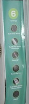 Simply Clean 8402100SC Brushed Nickle Finish Handheld Showerhead 6 Settings image 2