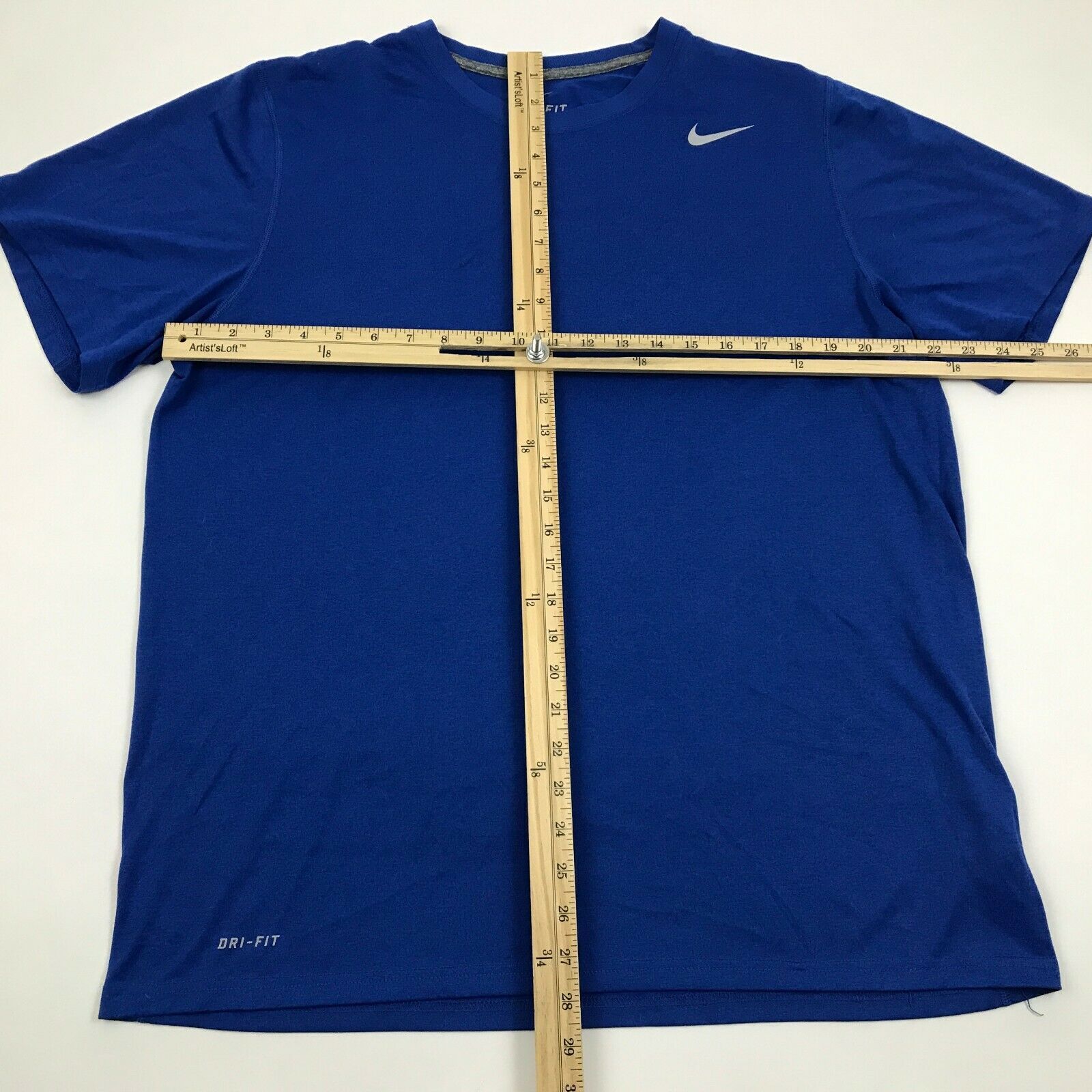 Nueva lavadora camisa de algodón ocasional delgado Blue