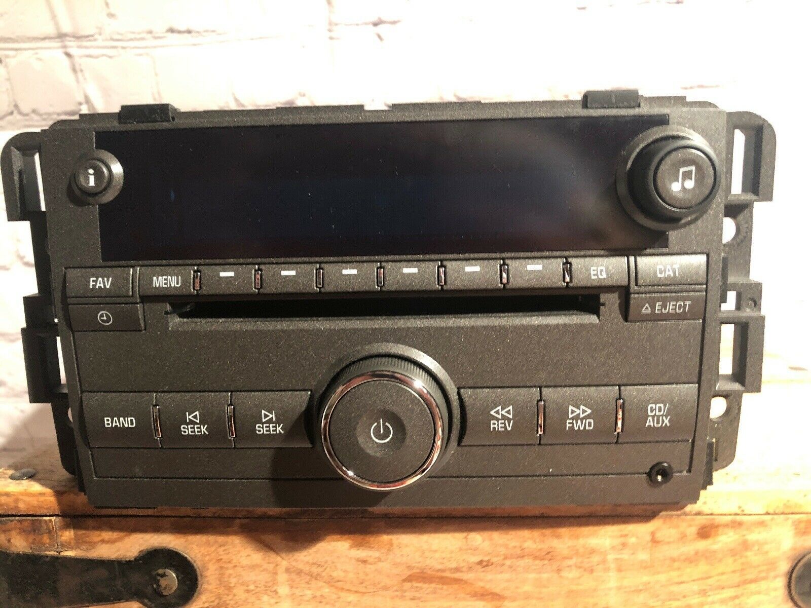 Fujitsu Ten Limited Car Stereo Part No. 20763964 - In-Car Entertainment