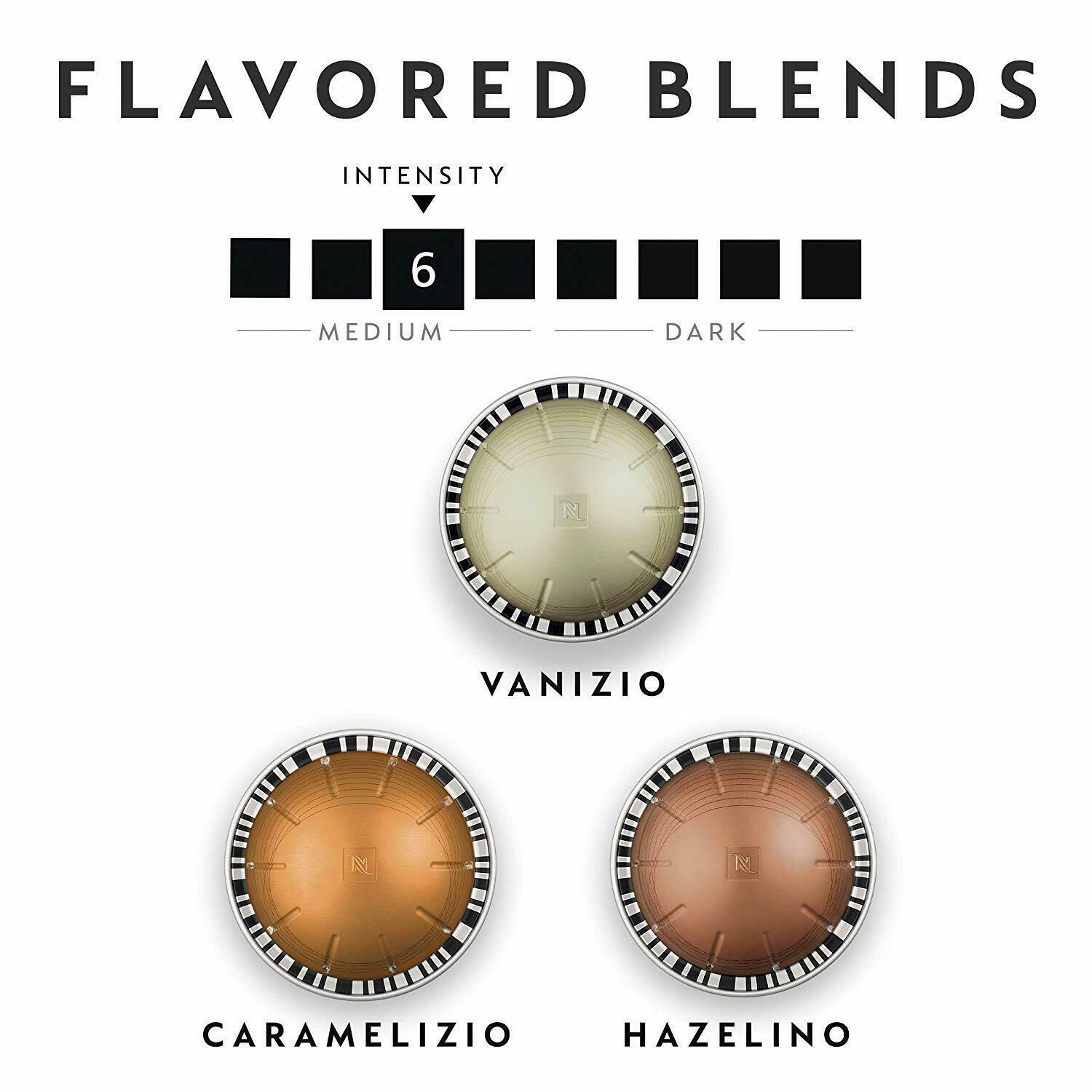 Nespresso Capsules VertuoLine, Flavored Variety Pack ...