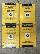1994 DODGE STEALTH Service Repair Shop Workshop Manual Set W  Diagnostics - $118.75