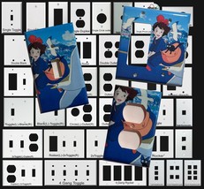 Kiki's Delivery service Light Switch GFI Outlet wall Cover Plate Home Decor image 1