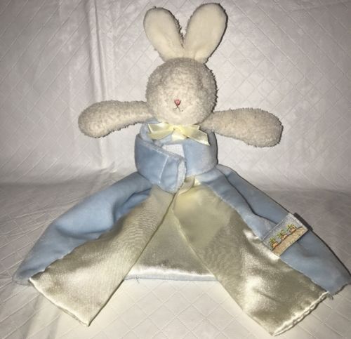 blue bunny security blanket