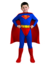 Superman Child&#39;s Costume, Medium - $45.16