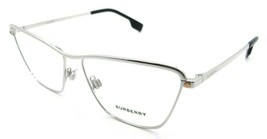Burberry Eyeglasses Frames BE 1343 1303 57-14-140 Silver Made in Italy - $176.40