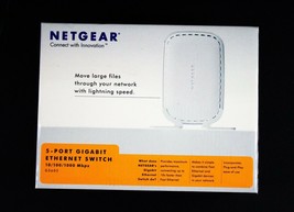 Netgear GS605 5 Port Gigabit Ethernet Switch - $22.26