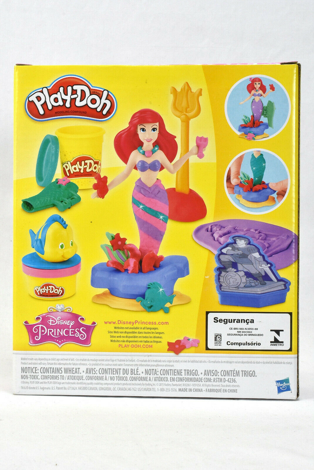 Play-Doh Disney Princess The Little Mermaid Ariel & Undersea Friends Playset NIB 