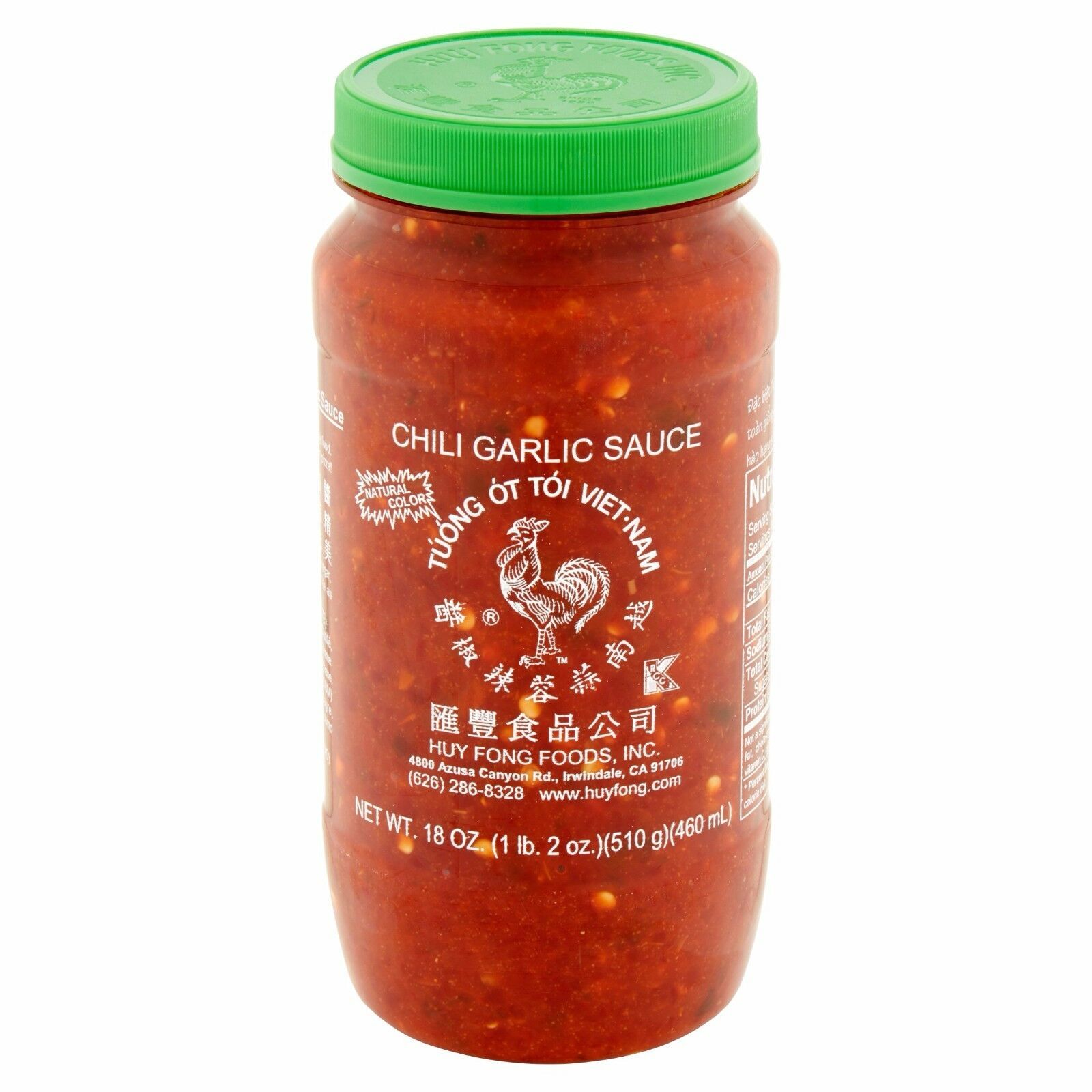 Huy Fong 18oz / 510gm Chili Garlic Sauce Other Sauces