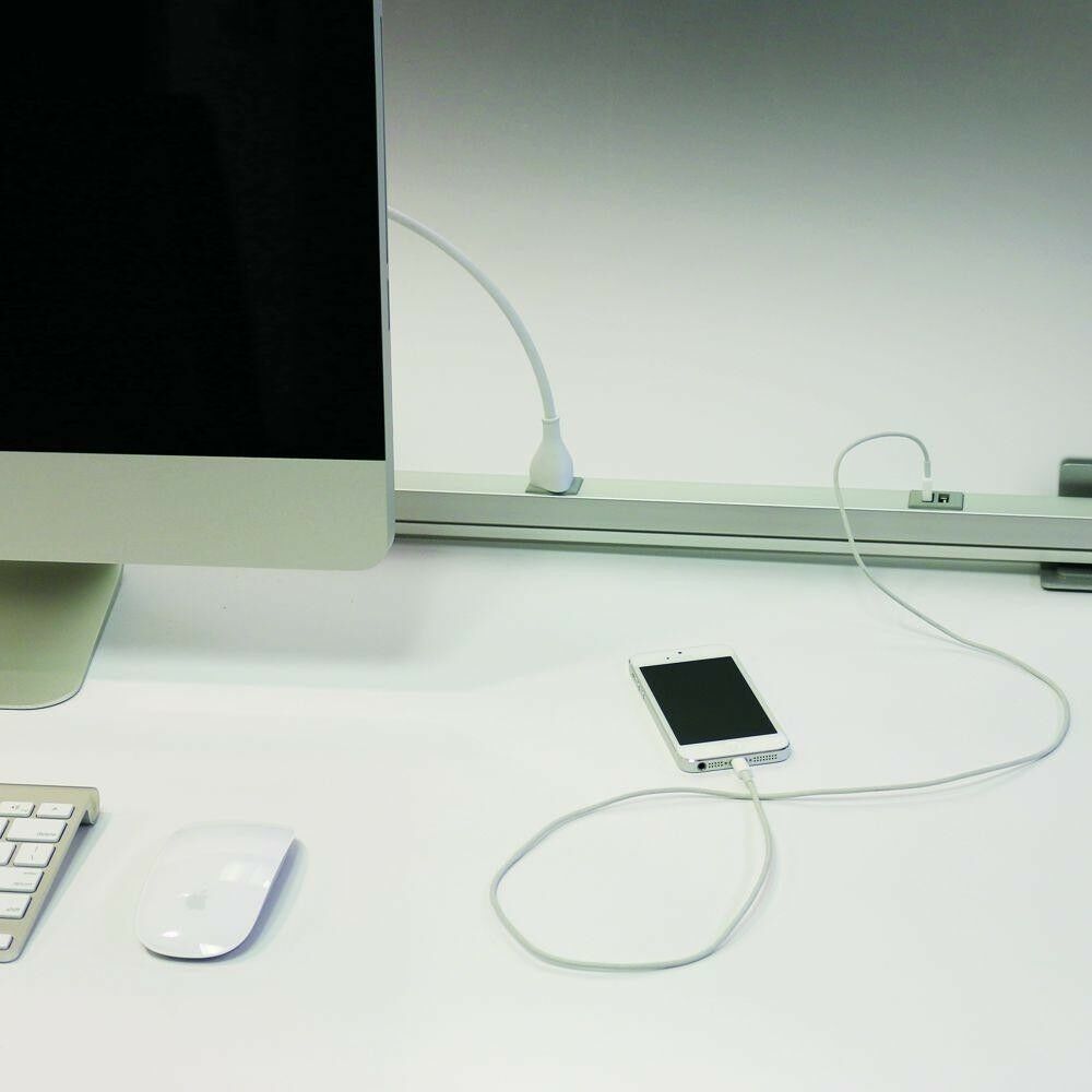 GFCI MultiOutlet Strip Receptacles 5 ft. Lenght Plugmold Tamper Resistant Black Surge