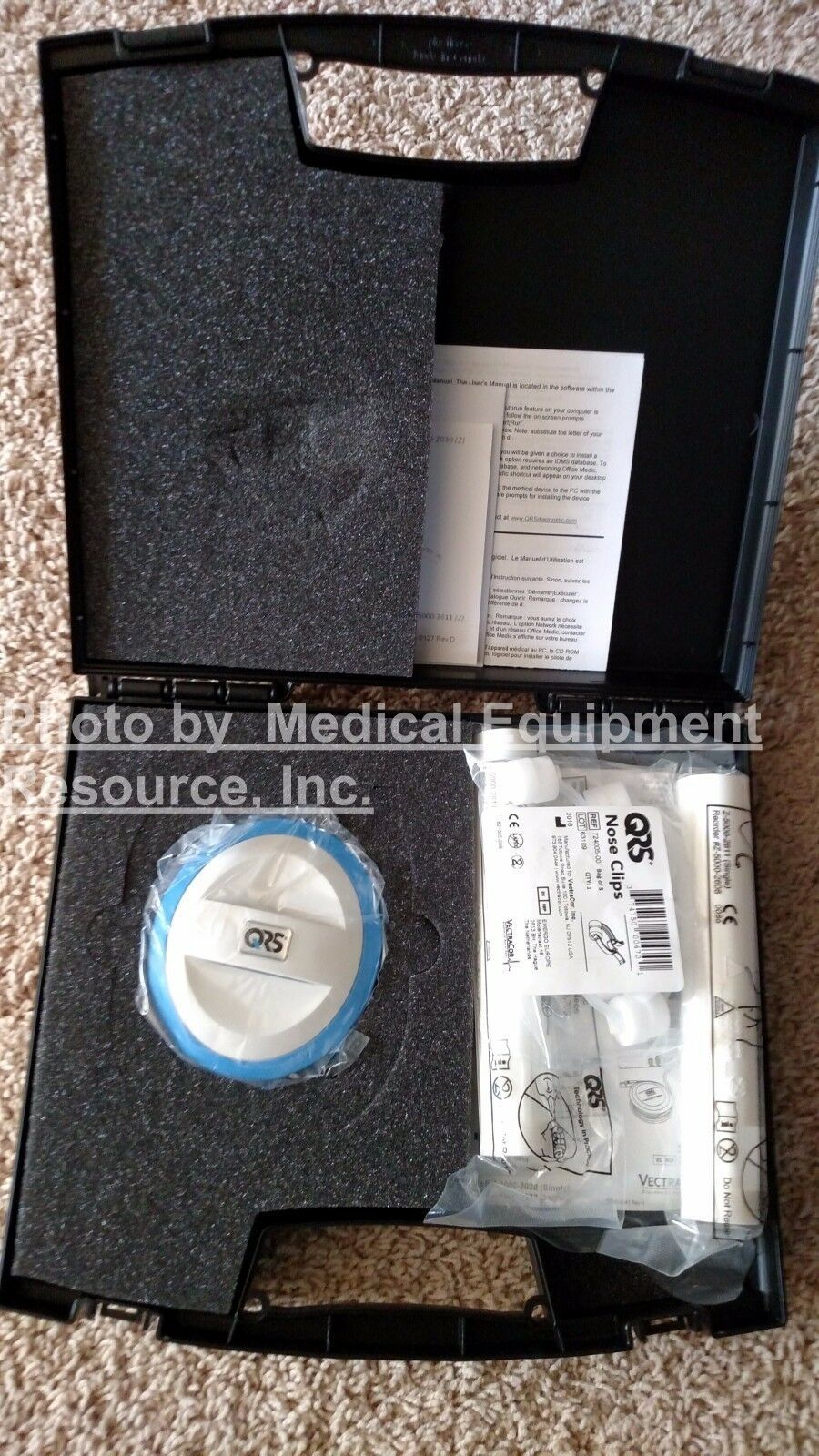 QRS EKG and Orbit Spirometer Combo Spirometers & Peak Flow Meters