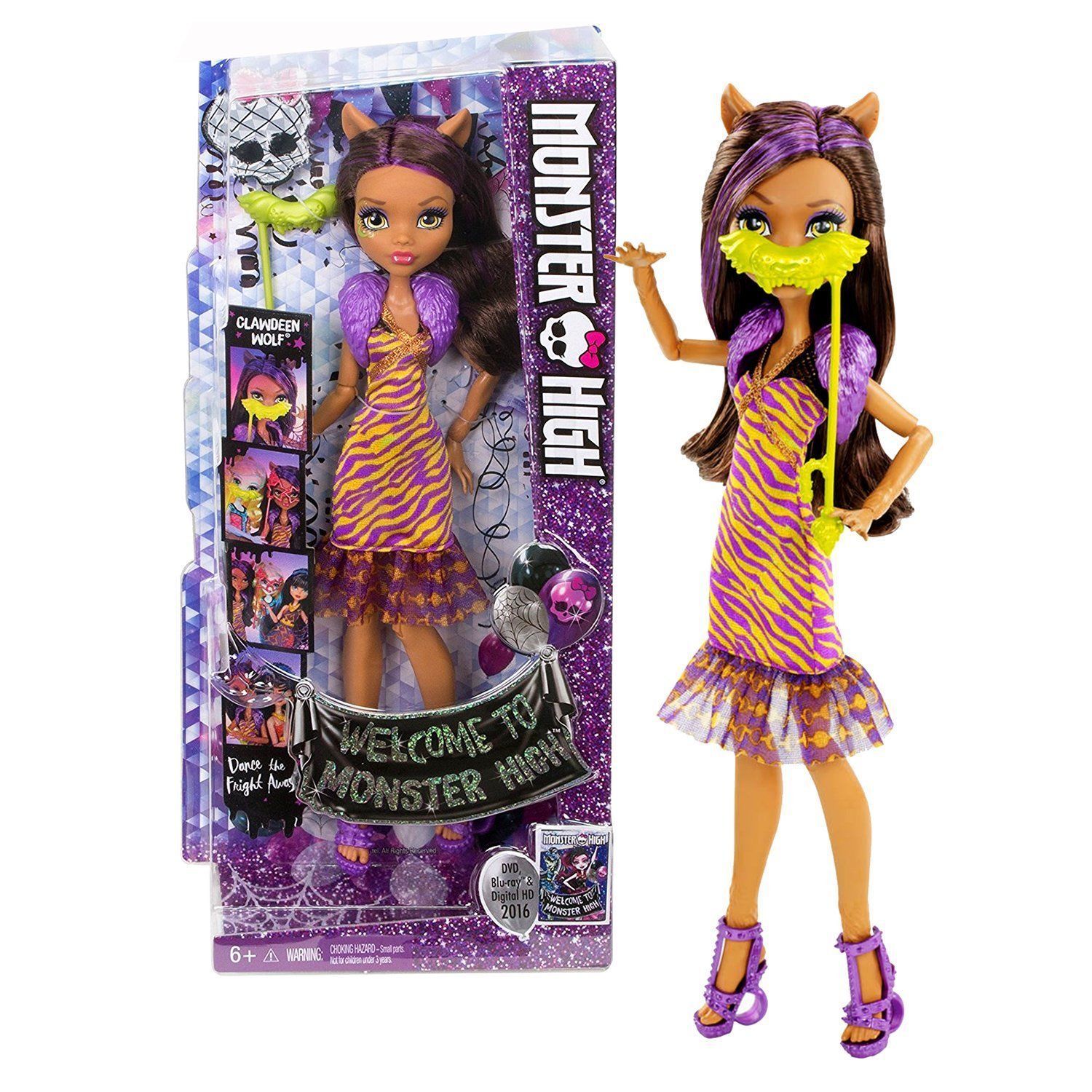 Monster High Welcome To Monster High Clawdeen Wolf Doll New - Other