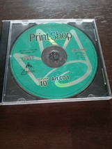 Broderbund The Print Shop Version 10 Art CD 1 PC Windows 95/98 - $39.48