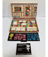 Vintage 1961 Come Into Miss Cookie&#39;s Playroom Colorforms Complete Lili Port - $75.00