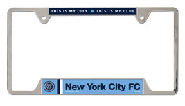 New York City FC Metal License Plate Frame - $17.99