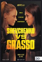 UFC 285 Poster Valentina Shevchenko vs Alexa Grasso MMA Event Fight Card Print - $11.90+
