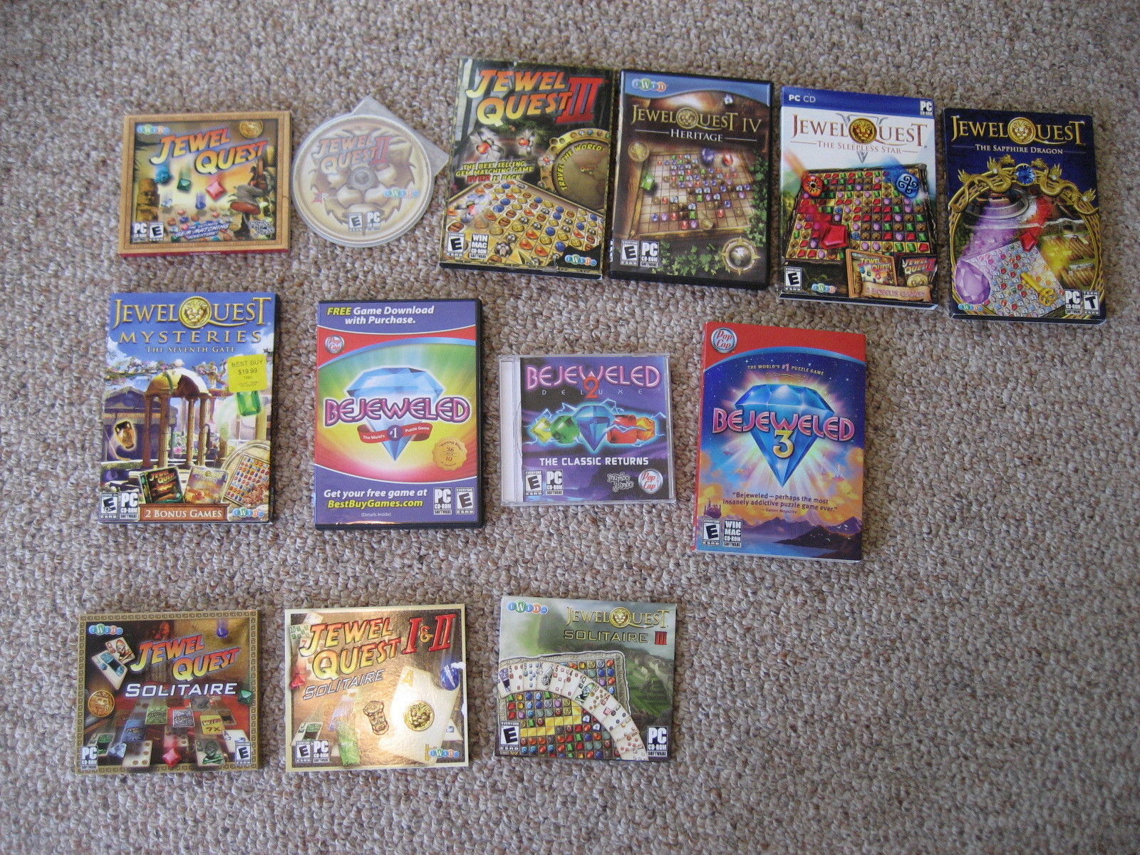 MATCH 3 and assorted pc games assorted total of 46 pc games on pc/dvd
