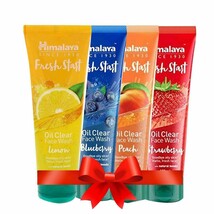 COMBO- Himalaya Fresh Start Face Wash Blueberry Lemon Strawberry Peach 1... - $66.87