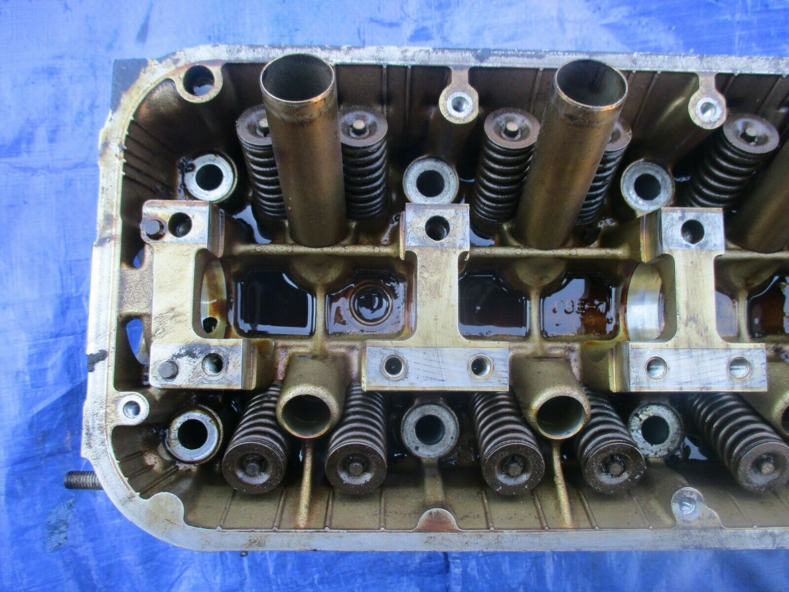 2001 Acura MDX J35A3 left bare cylinder head assembly OEM engine motor ...