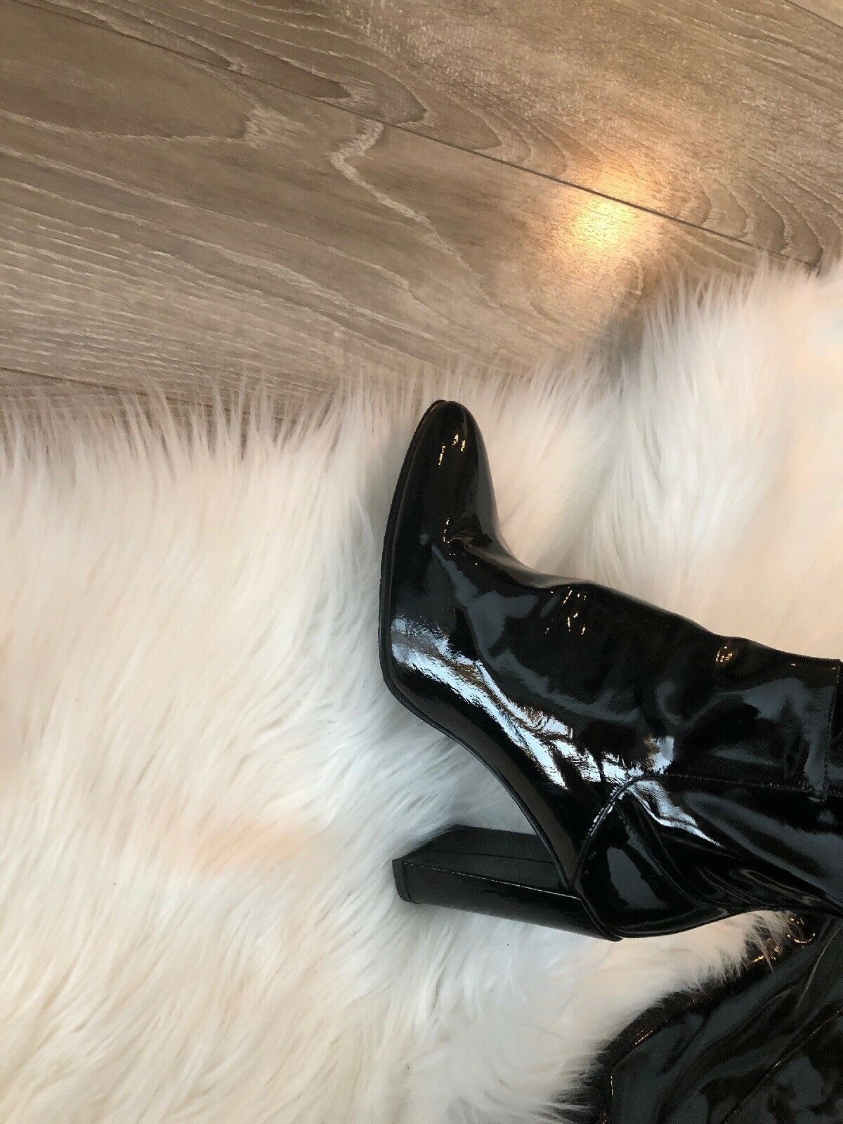 stuart weitzman patent leather over the knee boots