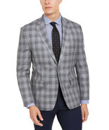 Ralph Lauren Men’s Plaid Window Pane Blazer Jacket (Gray, 40) - $159.00