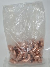 Nibco 9059100 607 2 Copper 90 Degree Street Elbow 1/2 Inch Bag of 50 image 2