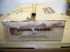 RARE uncataloged Lionel train set box X-829 (59-371) 951 plasticville farm set - $750.00