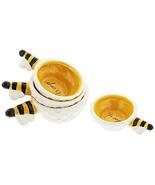 Bee &amp; Honeycomb Ceramic Measuring Cup Set - $19.79