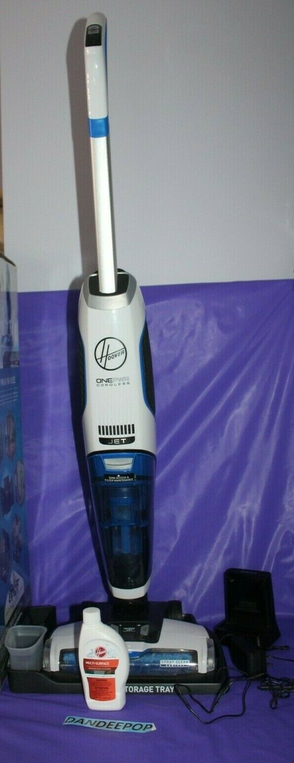 Hoover One Pwr Cordless Floormate Jet Vacuum Mop Cleaner BH55200B Floor