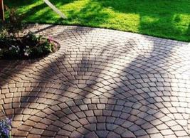 12 Keystone Concrete Cobblestone Molds - 6" Make Thick Driveway Pavers at Home image 5