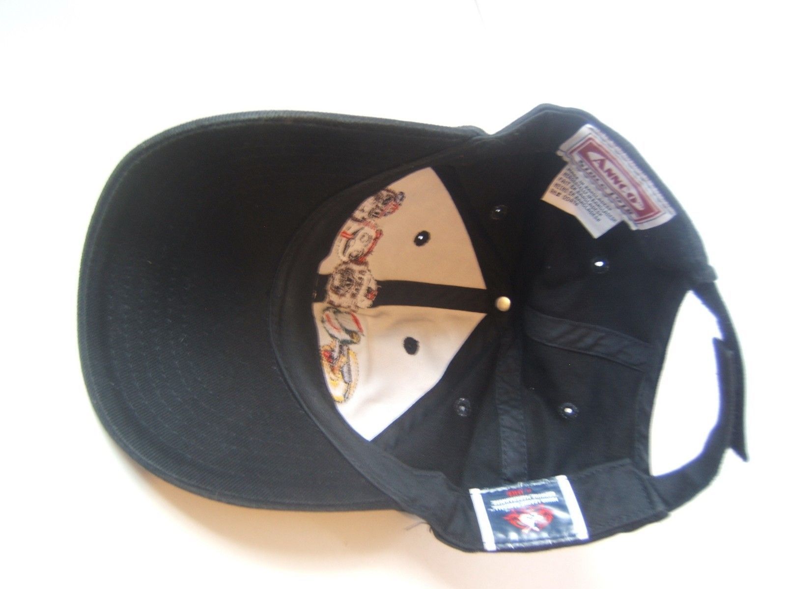 Mascot Team Youth Minor League Baseball Hat Black Hook Loop Cap Boys
