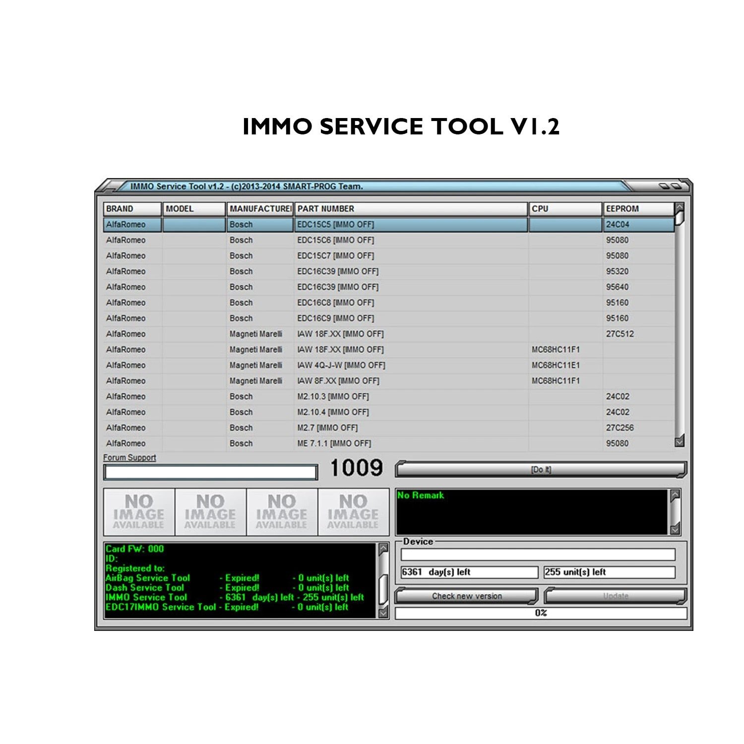 2021 Edc 17 IMMO SERVICE TOOL V1.2 PIN Code and Immo off Works Without
