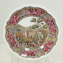 Copeland Spode Tower Salad Plate 7.75&quot; On the Mouddach - $34.16