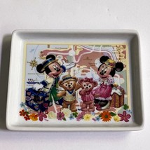 Tokyo Disney Sea Duffy the Bear ShellieMay Mickey Mouse Mini Mouse Plate Dish - $43.65