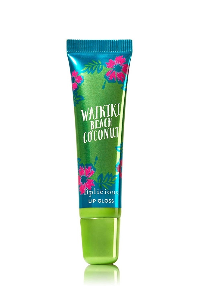 Bath & Body Works Liplicious Lip Gloss Waikiki Beach Coconut Lip Gloss